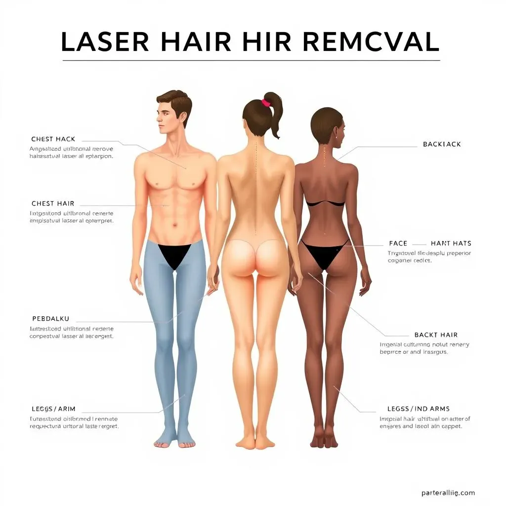 Areas of the Body That Can Be Treated with Laser Hair Removal