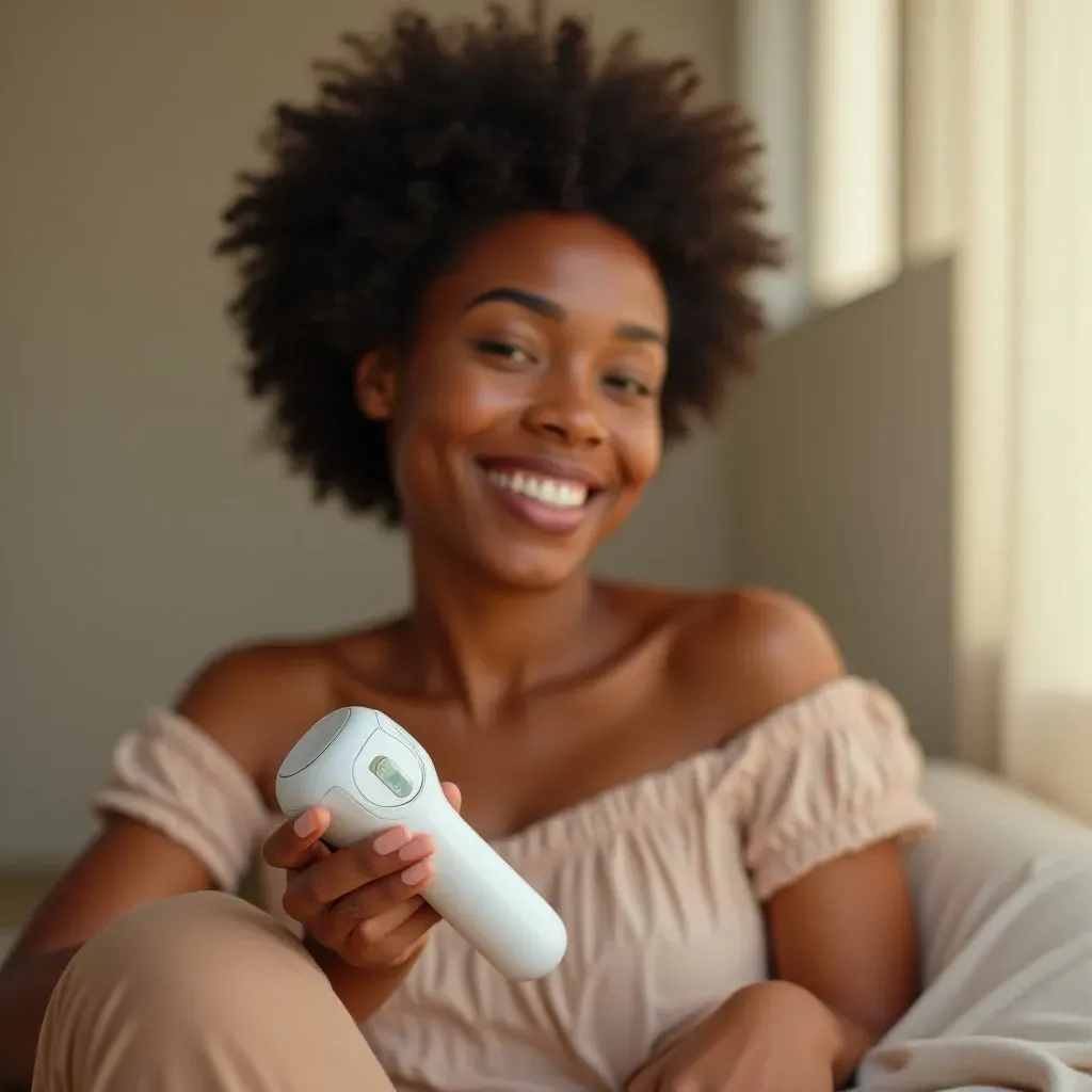 At-Home Laser Hair Removal for Dark Skin