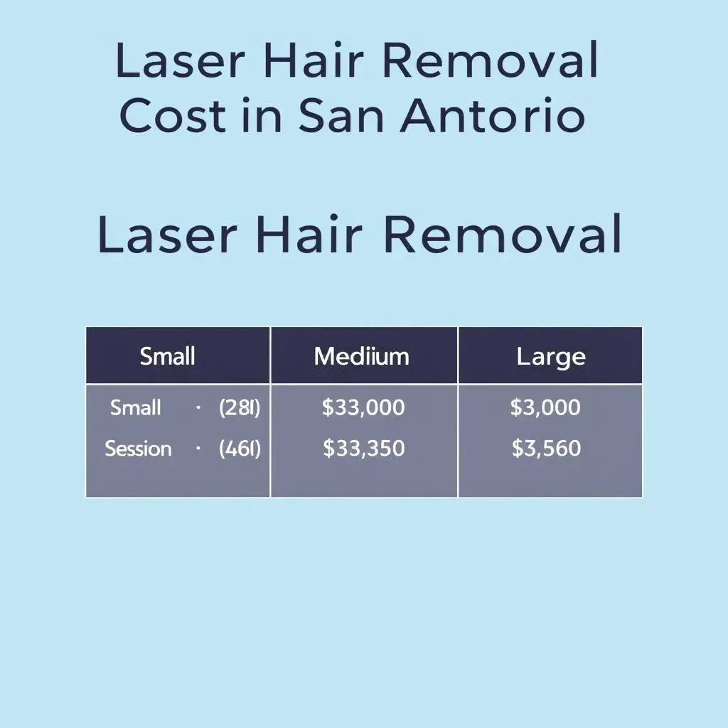 Average Laser Hair Removal Cost in San Antonio: What to Expect