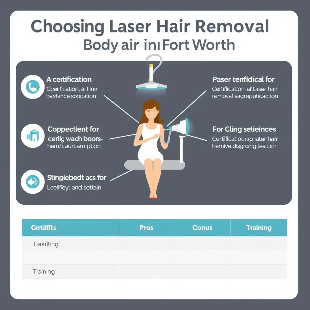 Choosing the Best Laser Hair Removal for Body Hair in Fort Worth