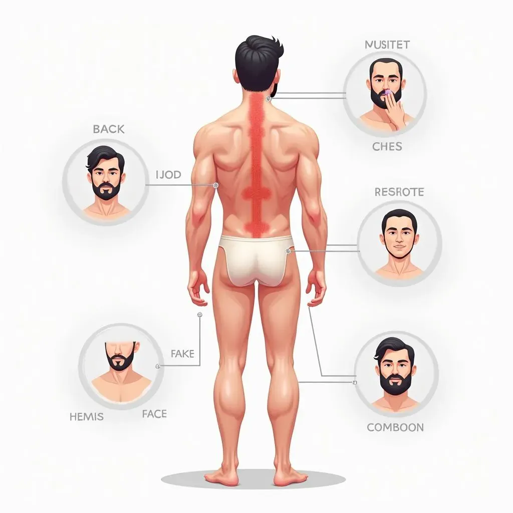 Common Areas for Laser Hair Removal in Men