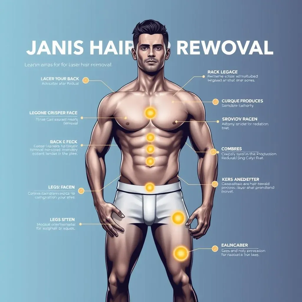 Common Areas for Men's Laser Hair Removal in Jacksonville