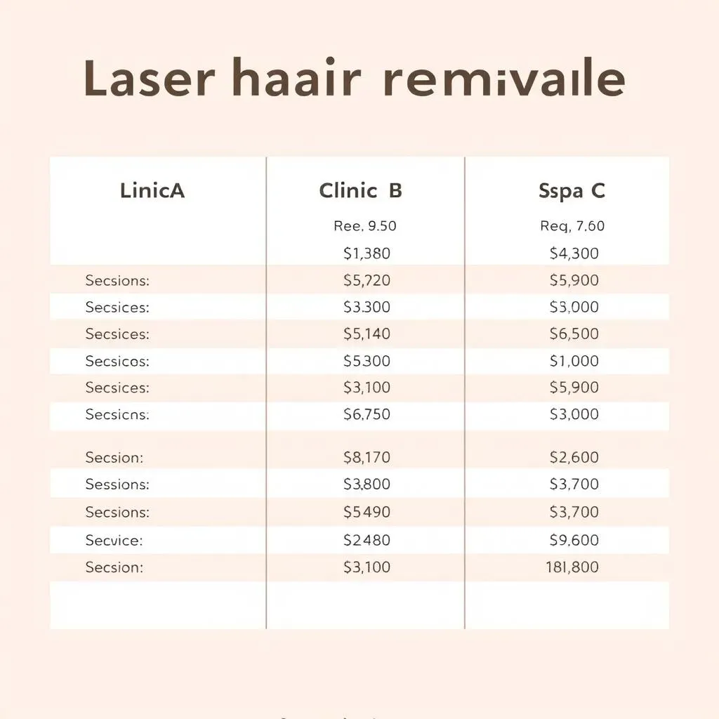 Comparing Laser Hair Removal Cost in Chicago: Clinics and Spas