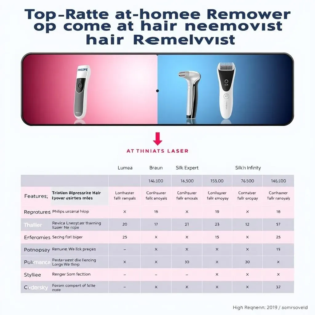 Comparing the Best AtHome Laser Hair Removal Devices