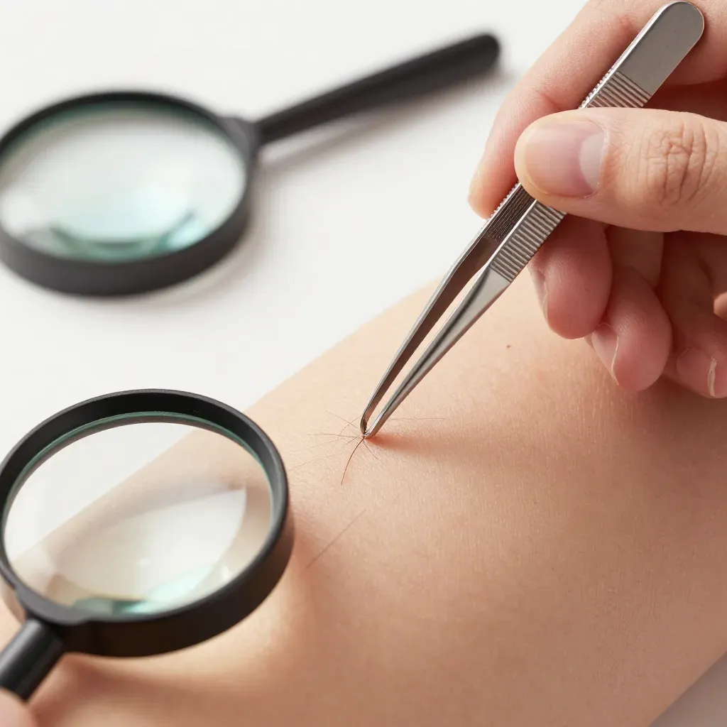 Deep Ingrown Hair Removal at Home