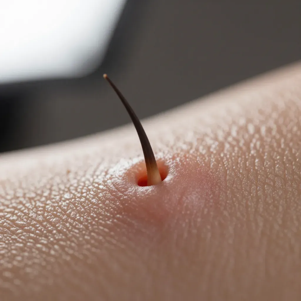 Embedded Ingrown Hair Removal