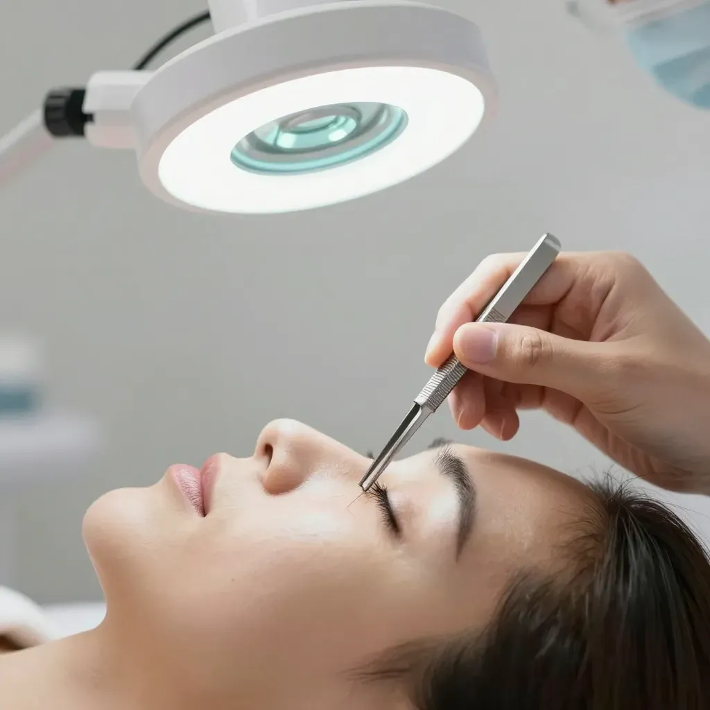 Esthetician Ingrown Hair Removal