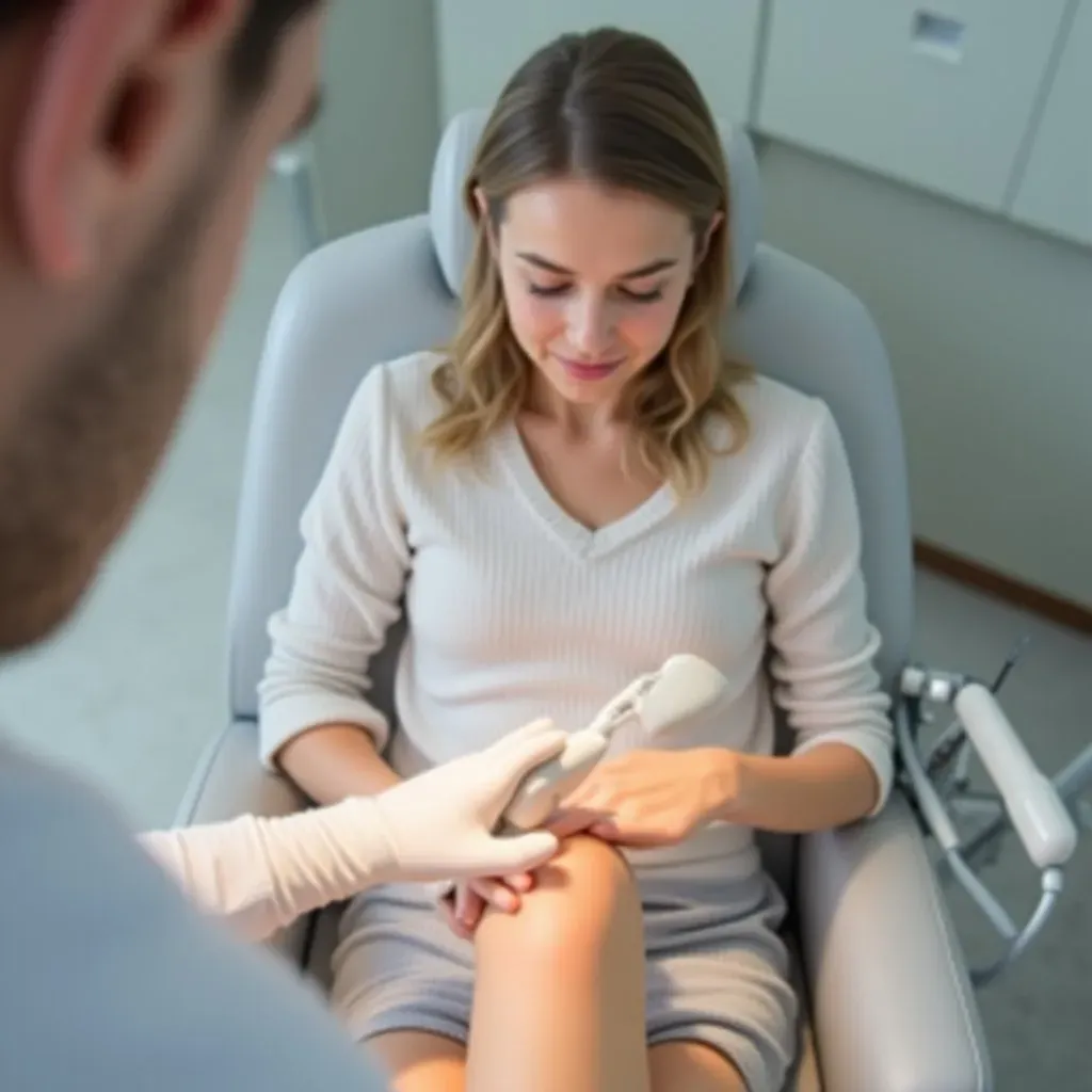 First Laser Hair Removal Treatment