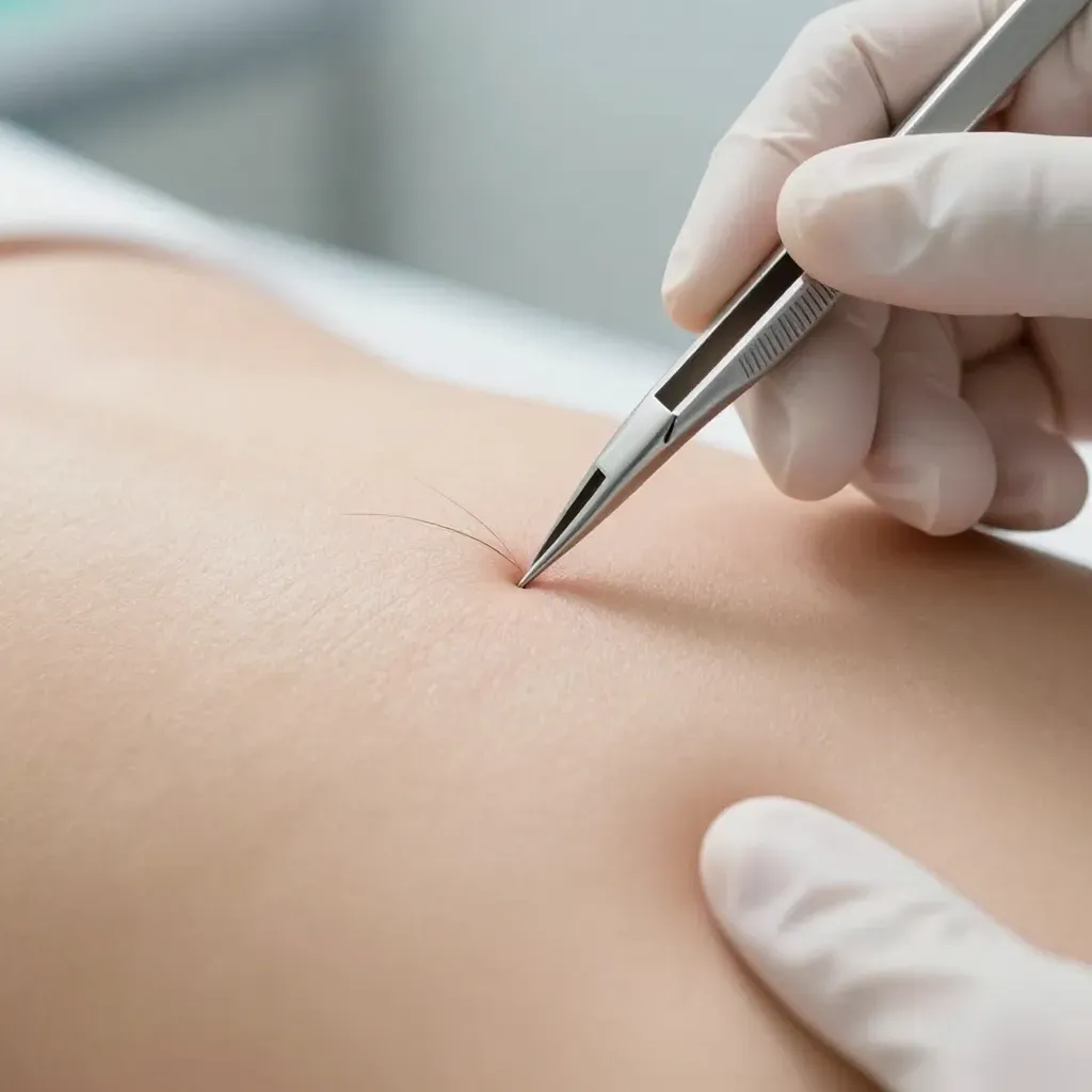 How to Remove Ingrown Neck Hair Safely