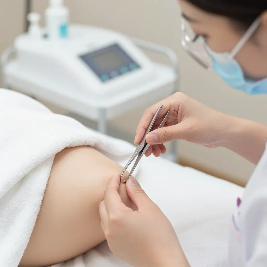 Ingrown Hair Removal ASMR