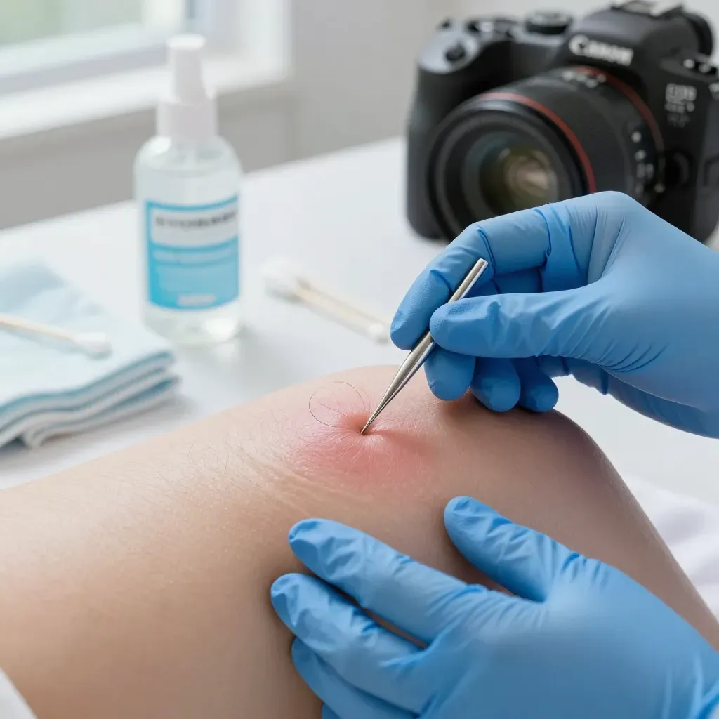 Ingrown Hair Removal Needle