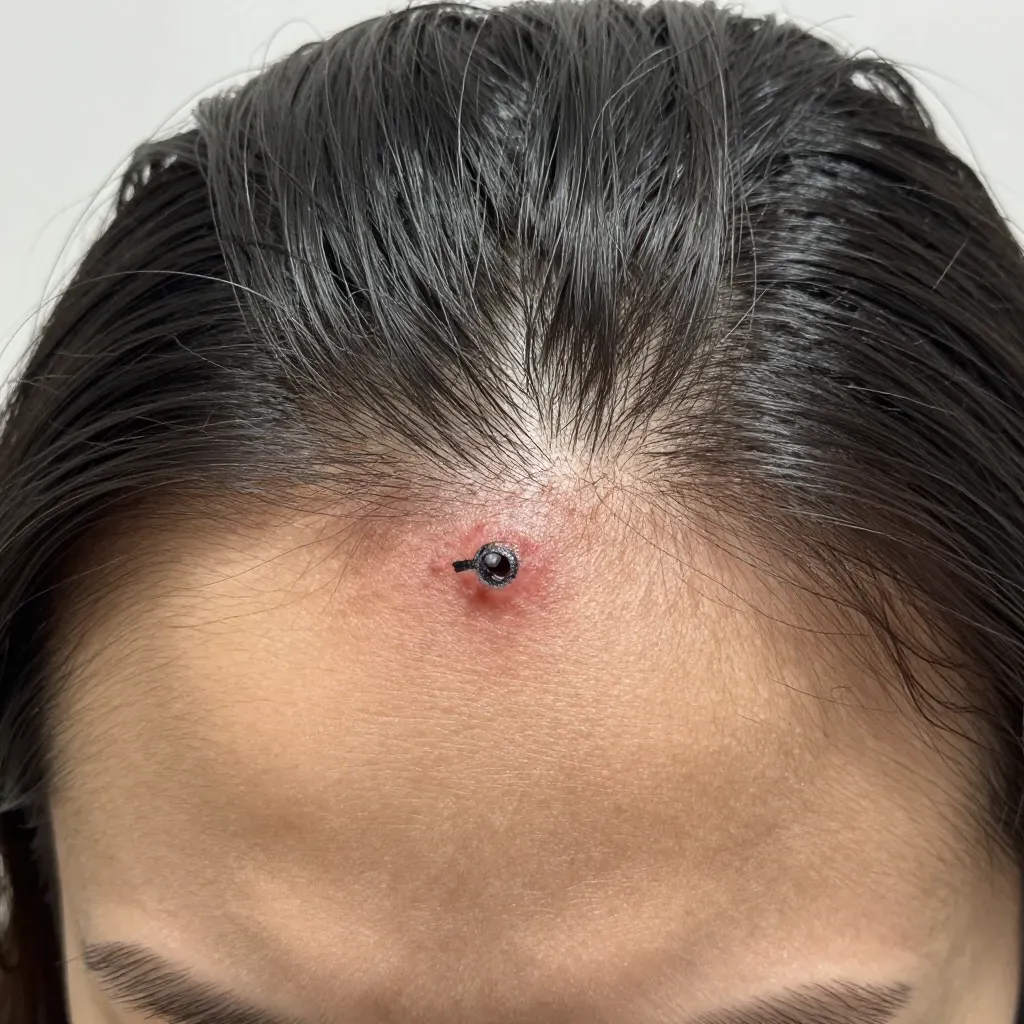 Ingrown Hair Removal on Head