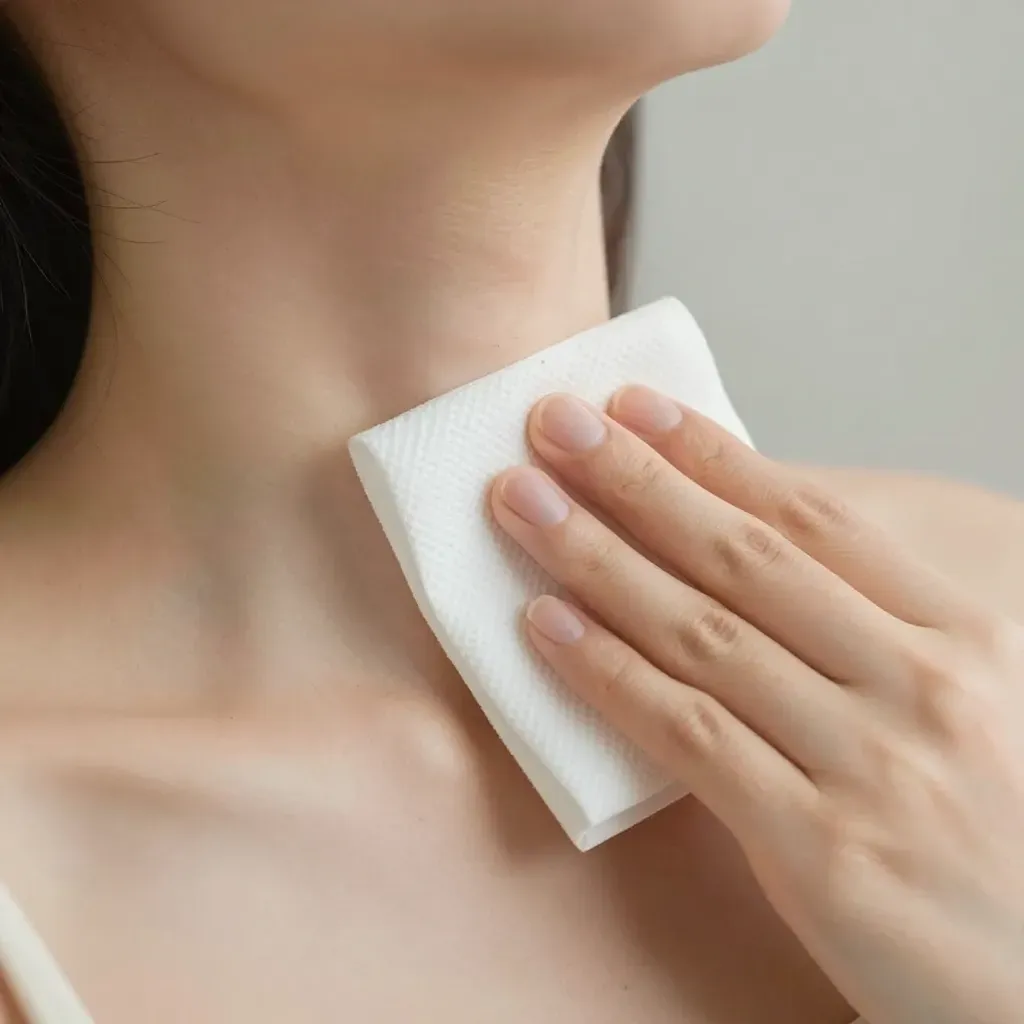 Ingrown Hair Removal on Neck