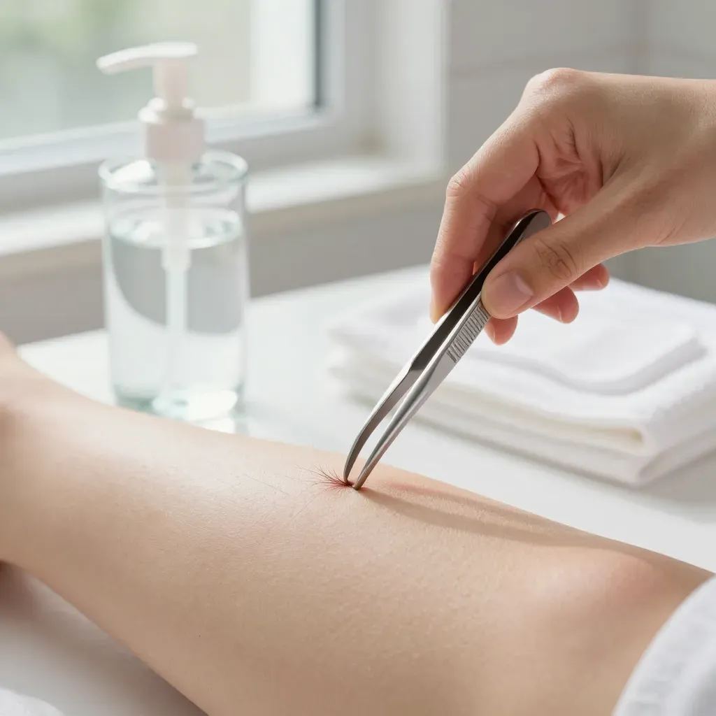 Ingrown Hair Removal Video