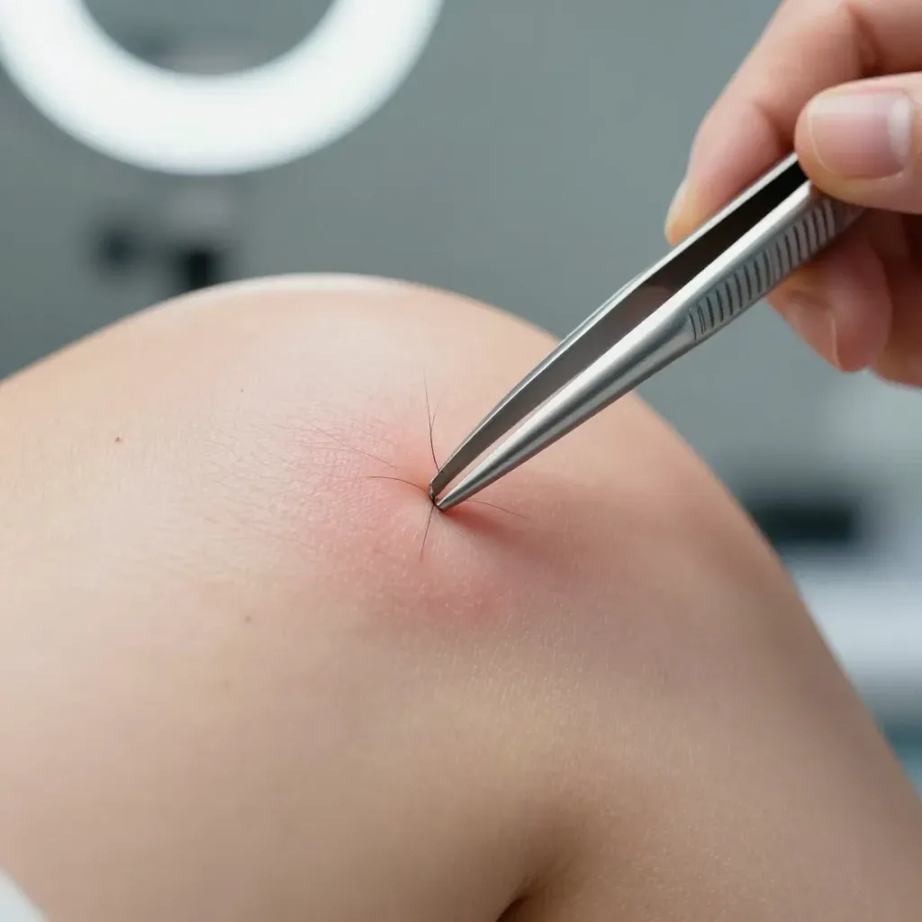 Ingrown Hair Video Removal