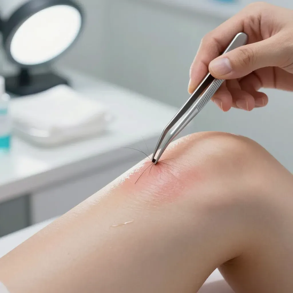 Ingrown Hair Video Removal
