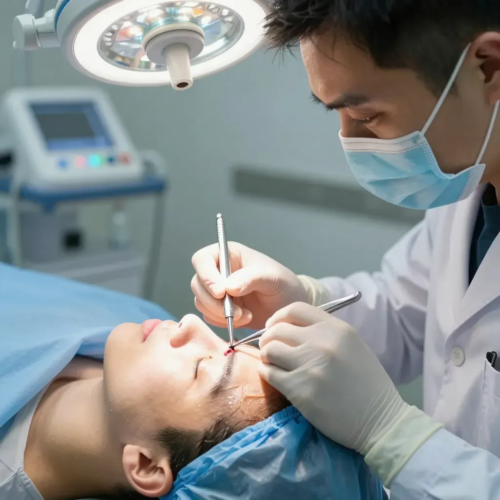 Ingrown Pubic Hair Cyst Removal