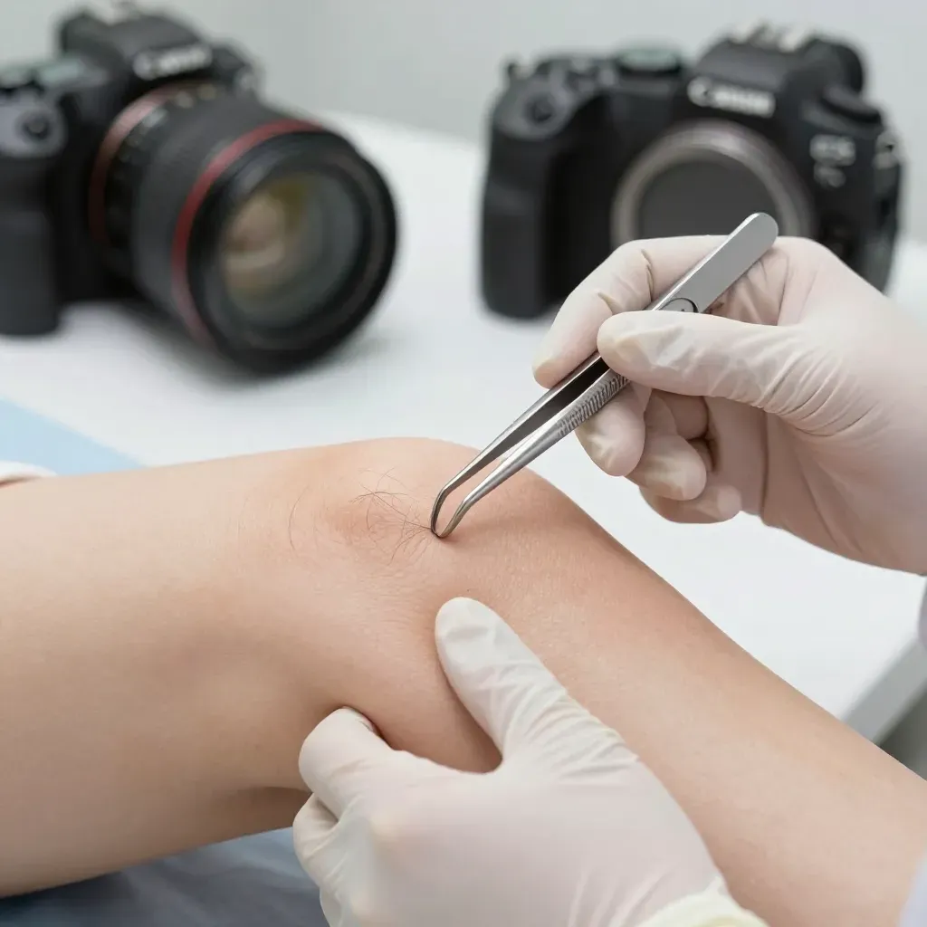 Ingrown Pubic Hair Removal