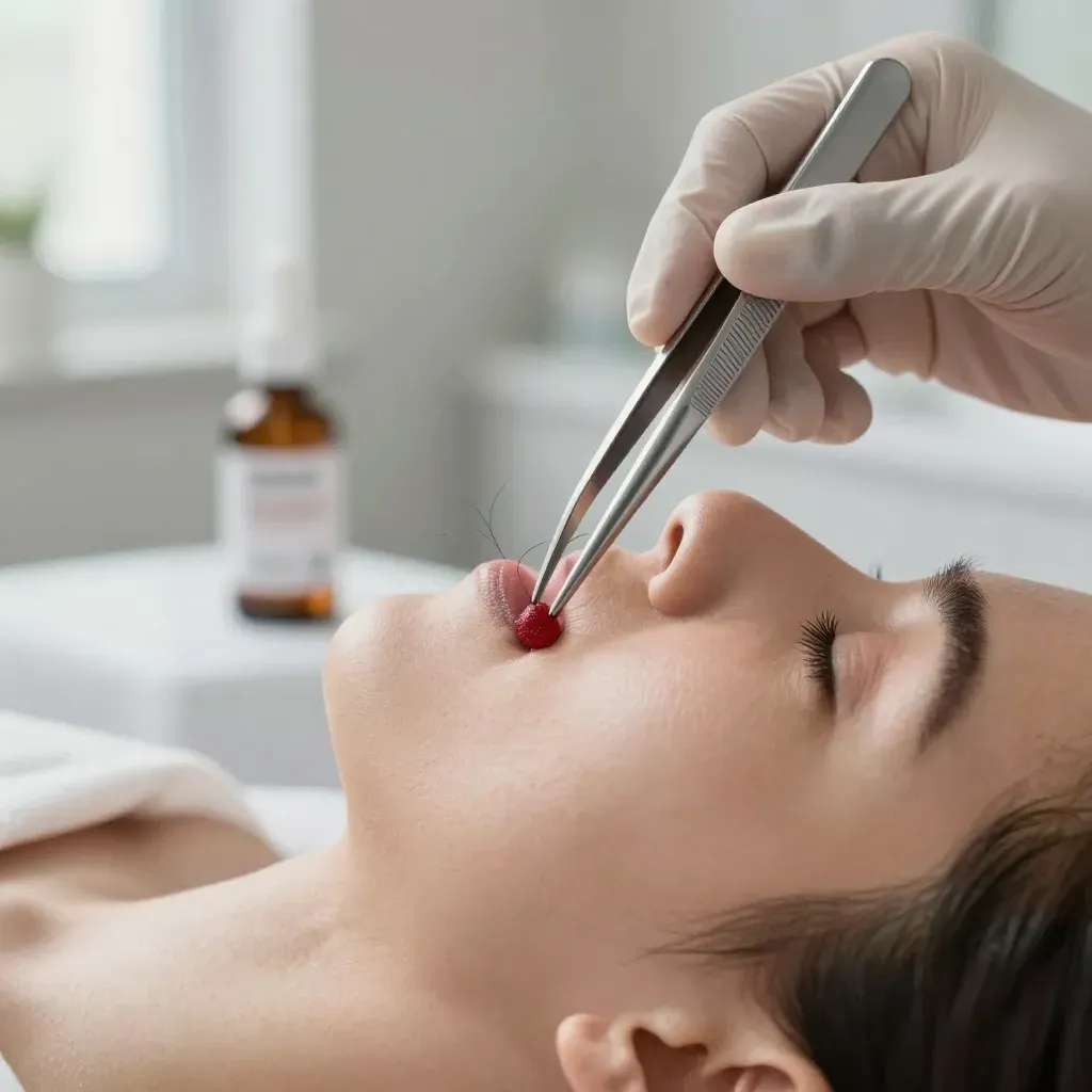 Ingrown Scalp Hair Removal