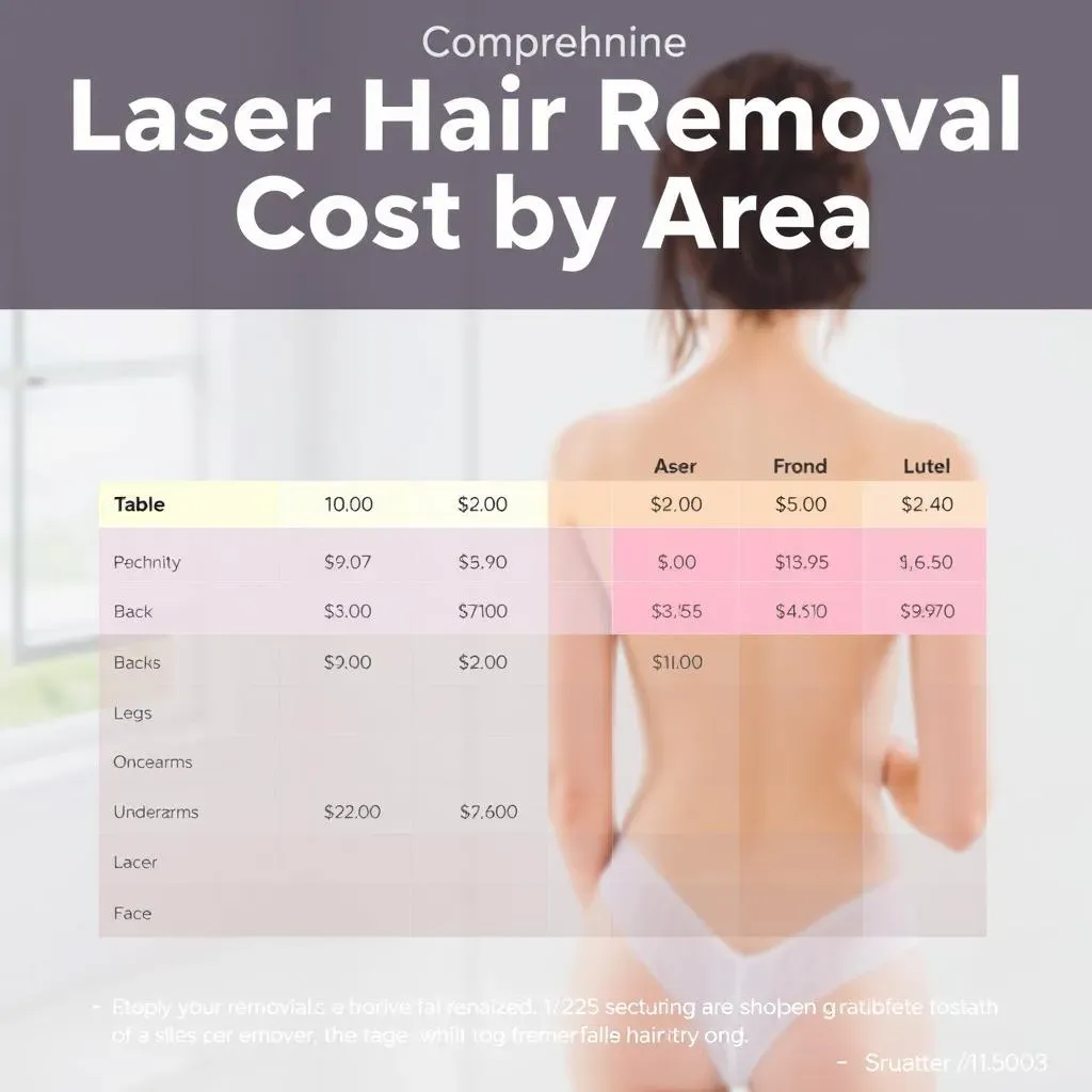 Ultimate Guide to Laser Hair Removal Cost by Area