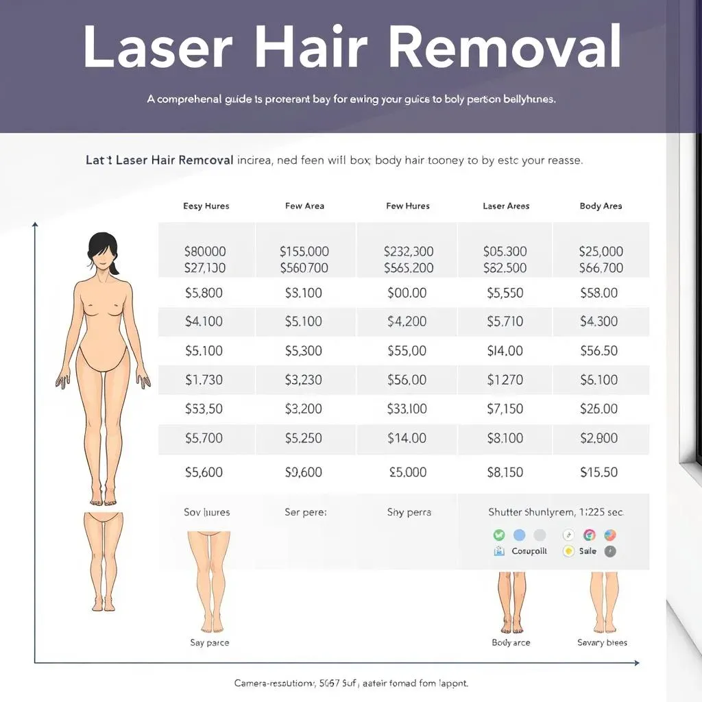 Laser Hair Removal Cost for Different Body Parts: Essential Guide