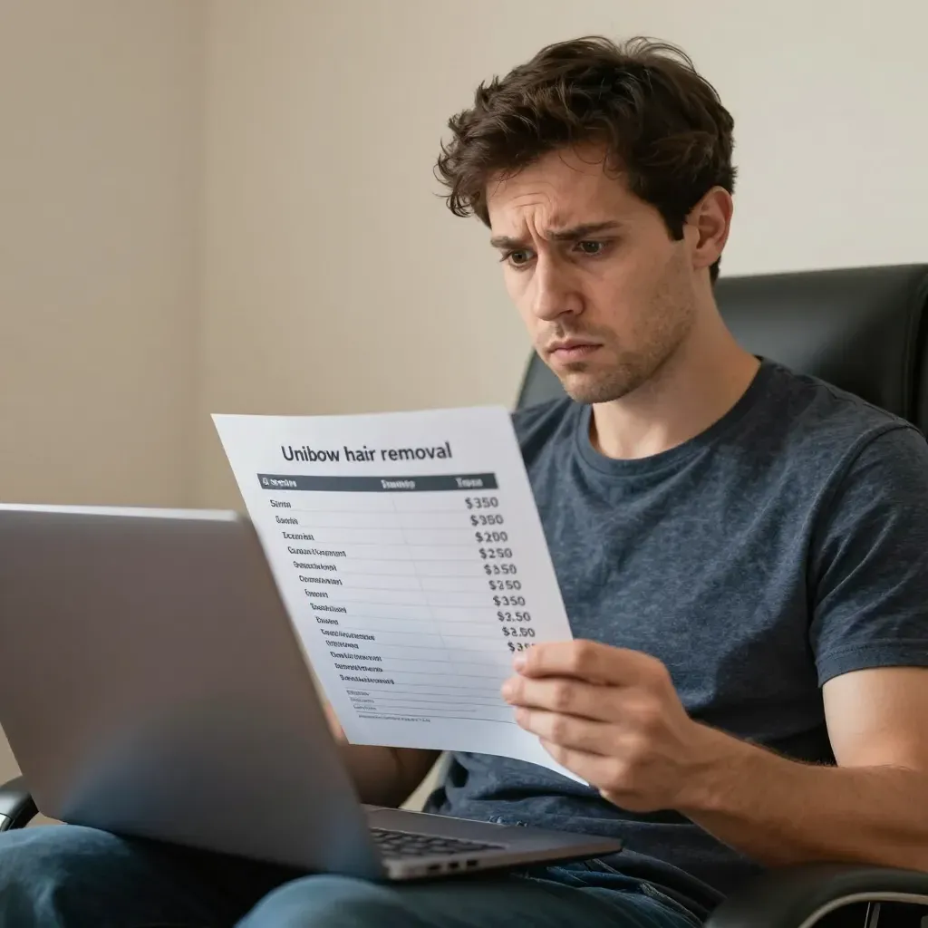 Laser Hair Removal for Unibrow Cost