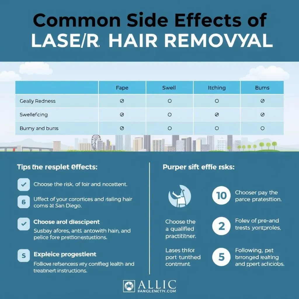 Laser Hair Removal Side Effects in San Diego: Common Issues