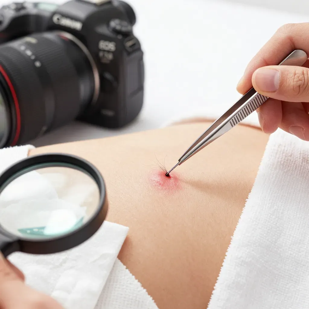 Needle for Ingrown Hair Removal