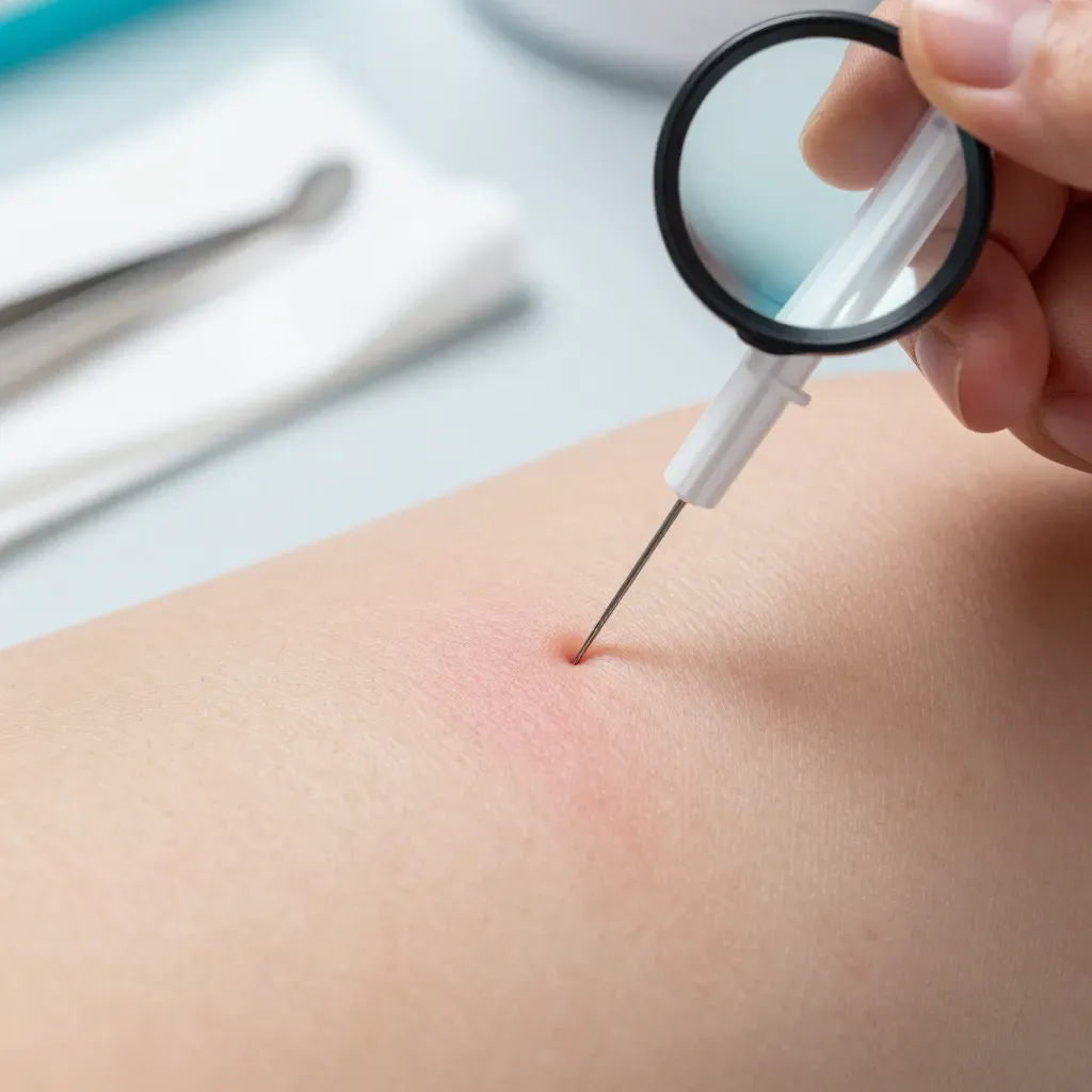 Needle for Ingrown Hair Removal