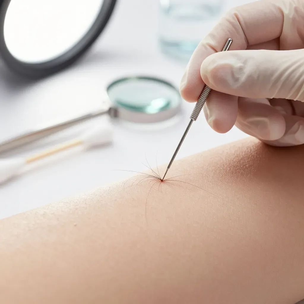 Needle for Ingrown Hair Removal