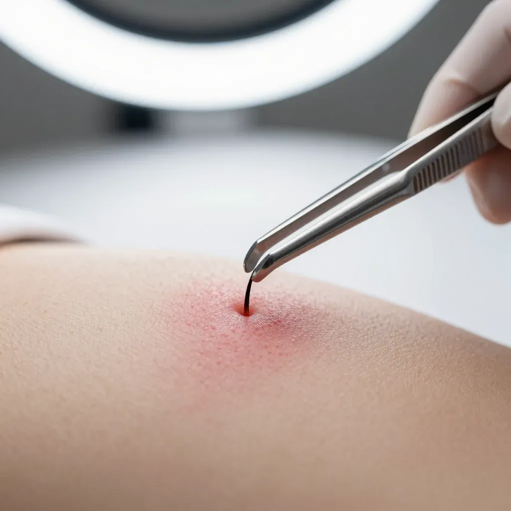 Pimple Popper Ingrown Hair Removal