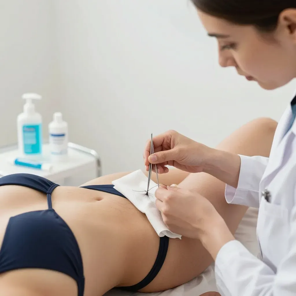 Pubic Ingrown Hair Removal