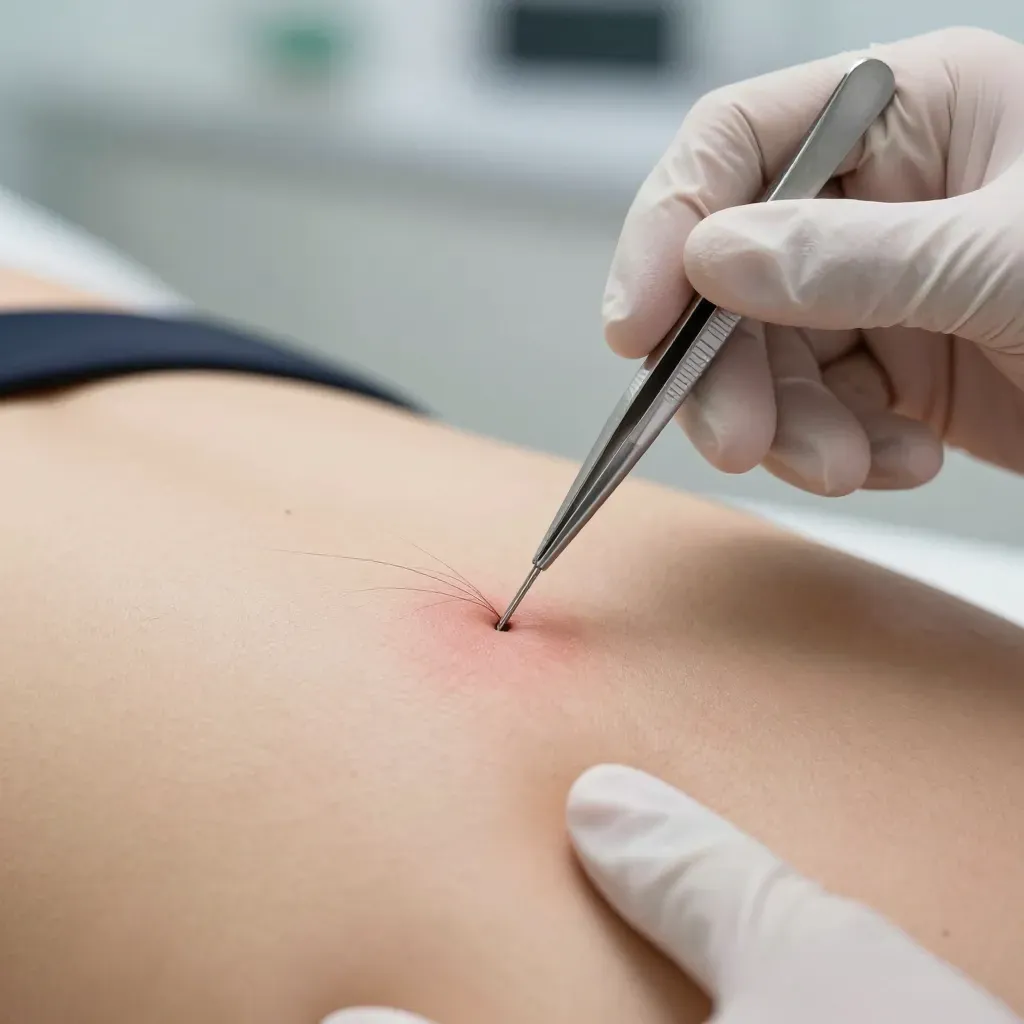 Pubic Ingrown Hair Removal