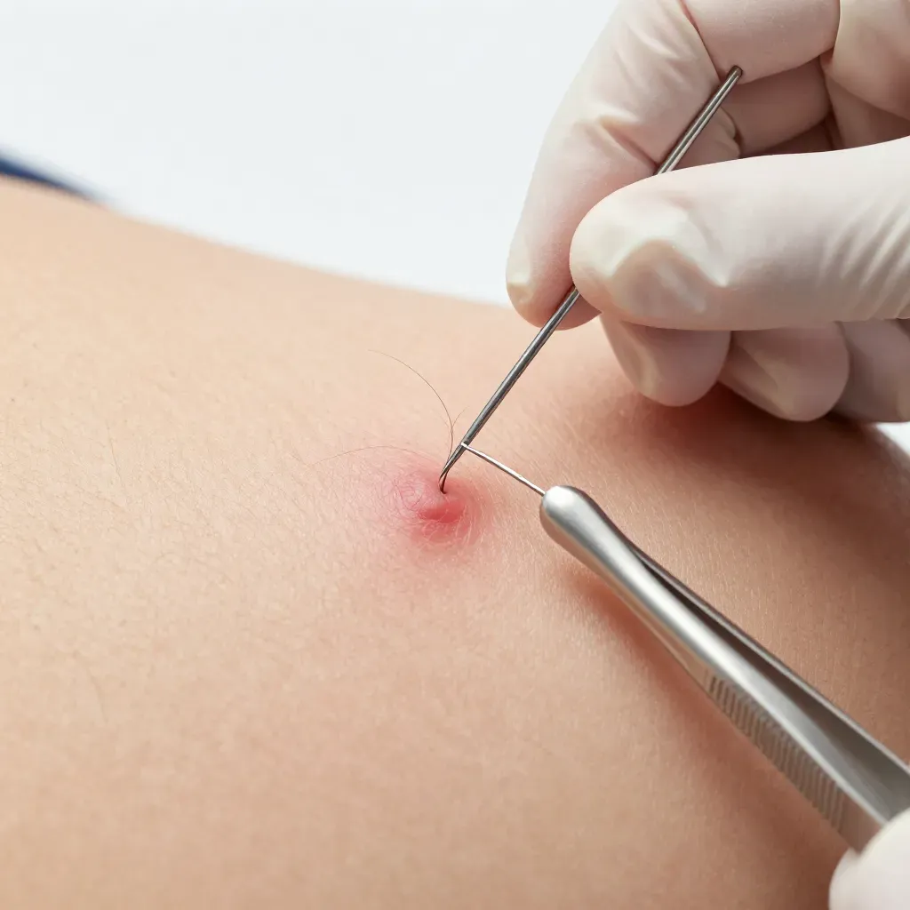 Pubic Ingrown Hair Removal