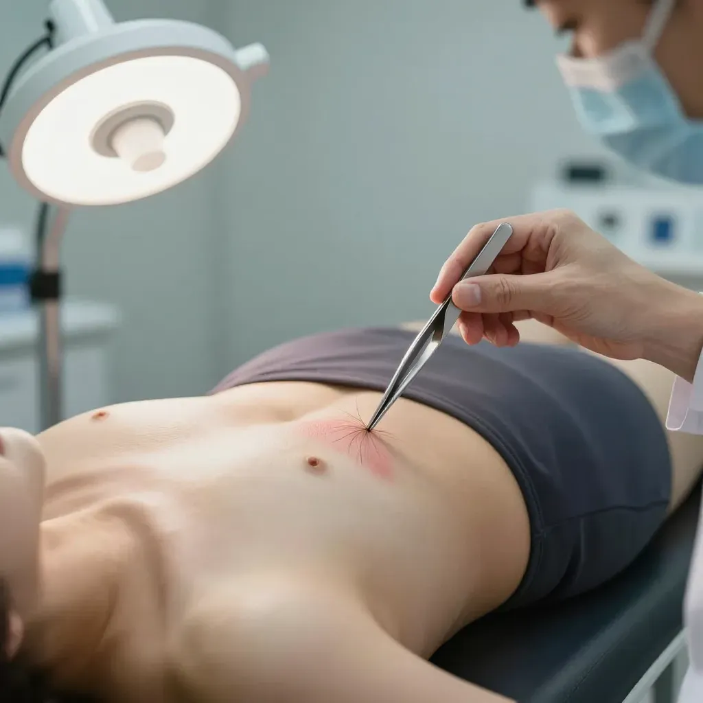 Pubic Ingrown Hair Removal