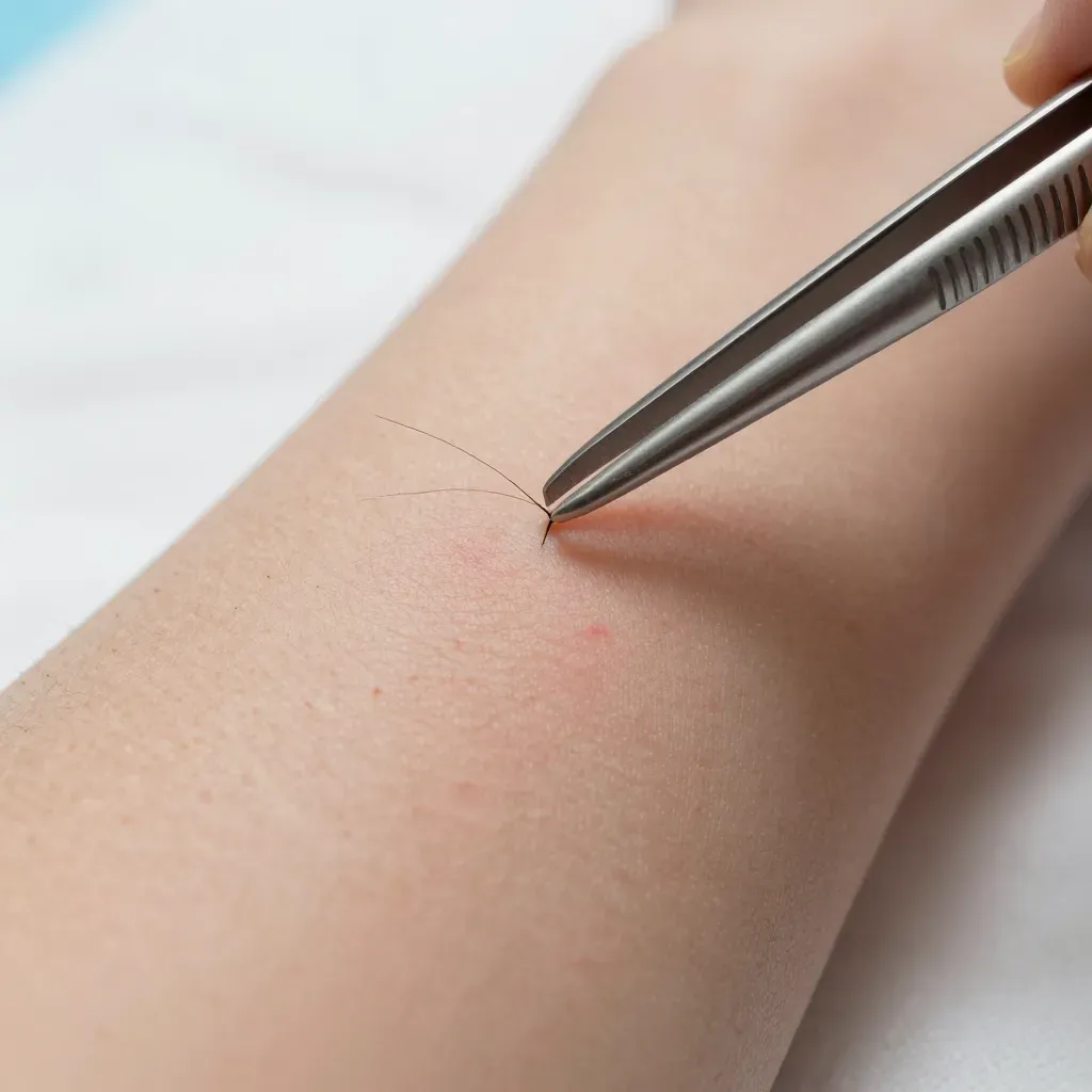 Under Skin Ingrown Hair Removal