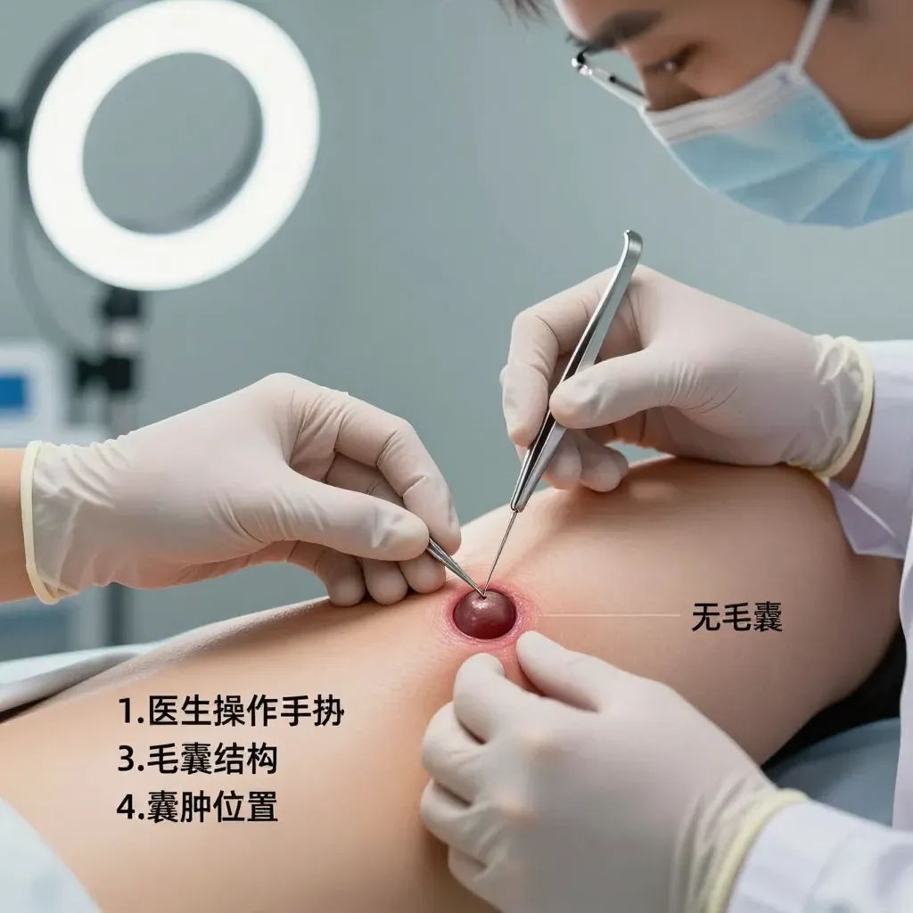 Underarm Ingrown Hair Cyst Removal