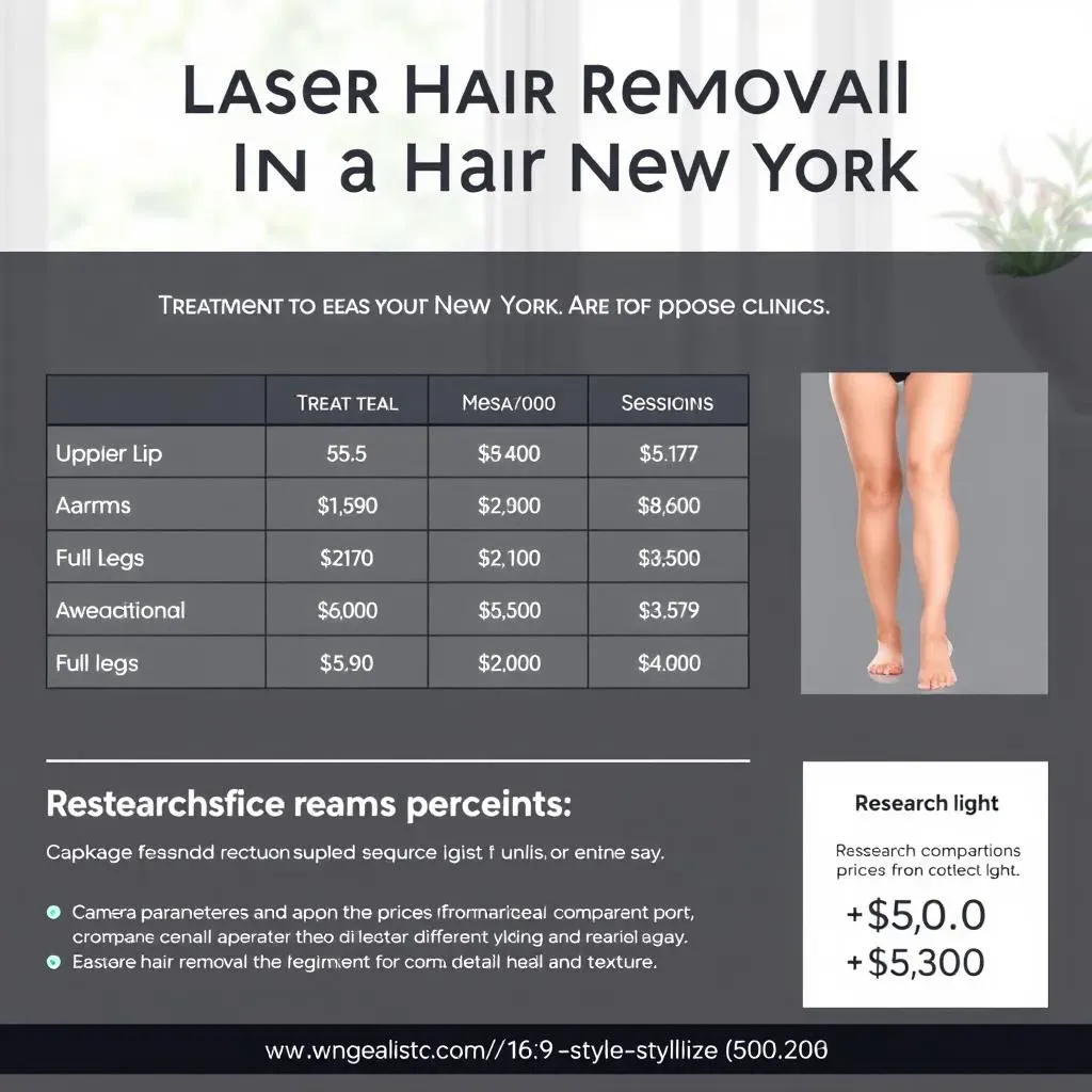 Understanding Laser Hair Removal Cost in New York: Treatment Areas and Packages