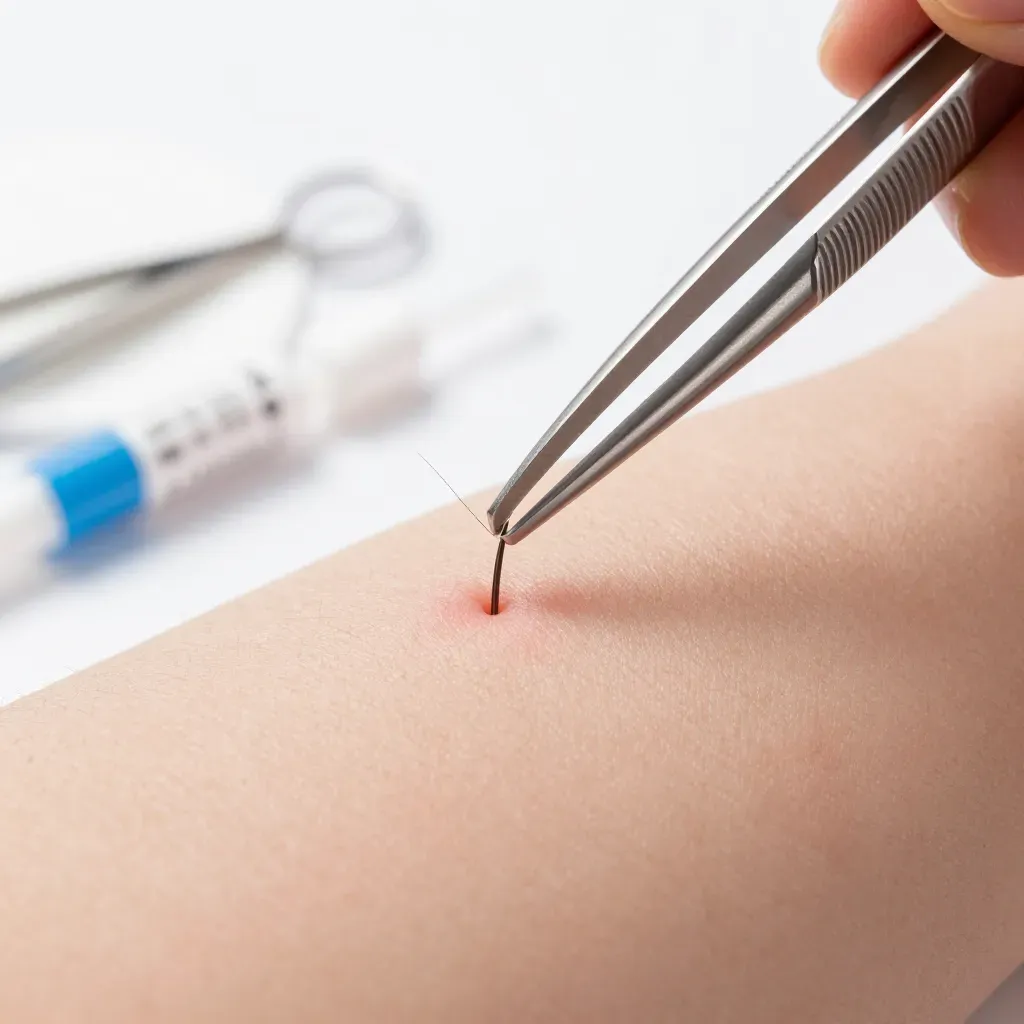 Very Deep Ingrown Hair Removal