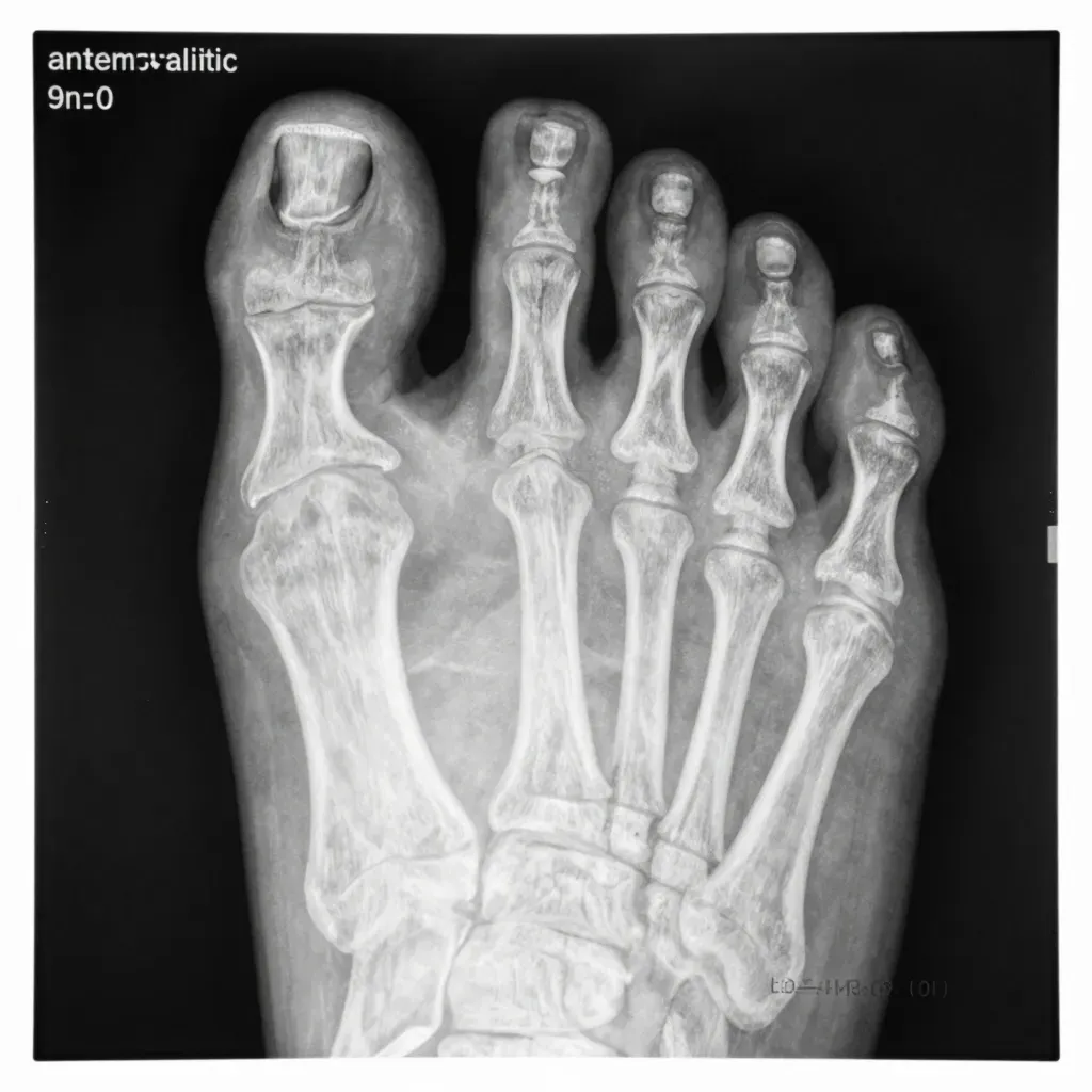 X Ray for Ingrown Toenail